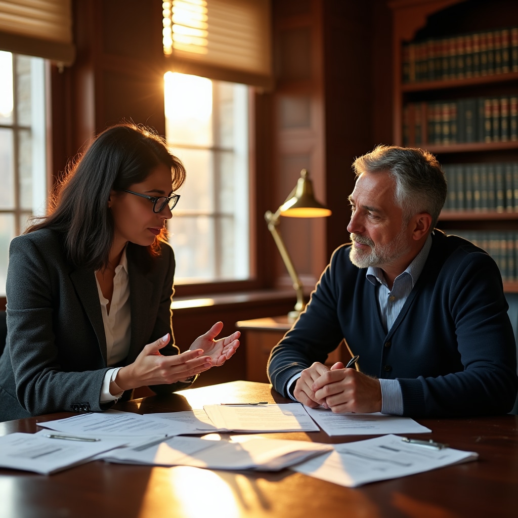 Strategic consultation session with independent bookshop owner