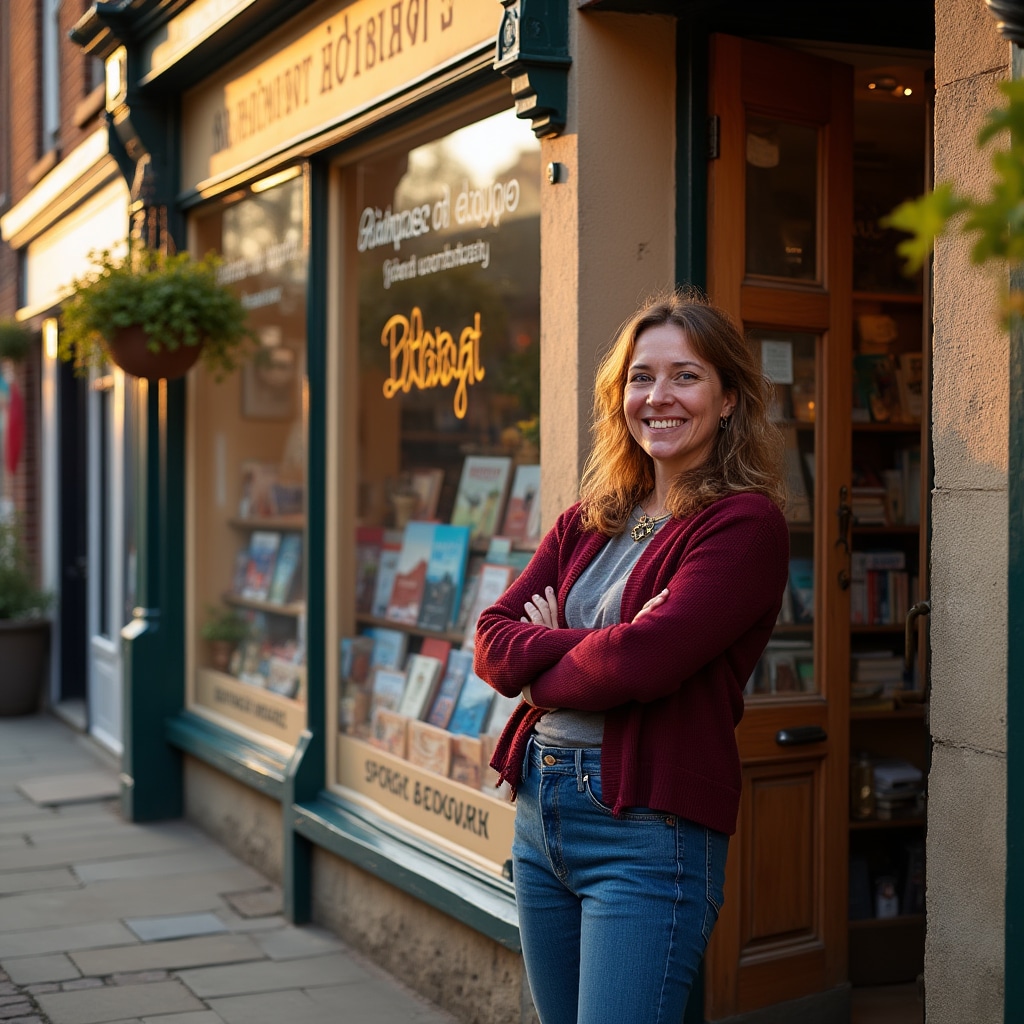 Independent bookshop in charming UK location